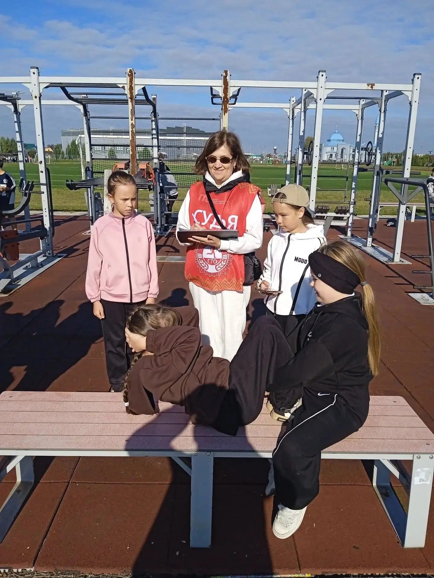 Мөслим гимназиясе һәм лицееның башлангыч сыйныф укучылары ГТО нормативларын тапшырды