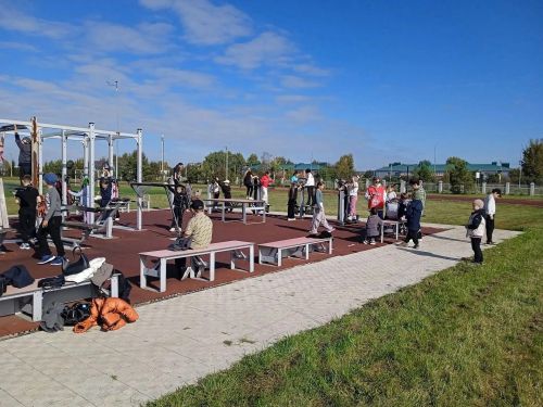 Мөслим гимназиясе һәм лицееның башлангыч сыйныф укучылары ГТО нормативларын тапшырды