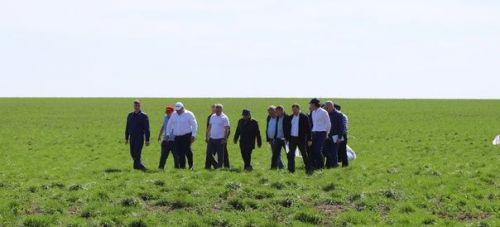 Мөслимгә эш визиты белән Татарстан Республикасы Рәисе Рөстәм Миңнеханов килде