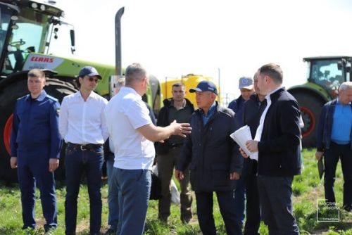Мөслимгә эш визиты белән Татарстан Республикасы Рәисе Рөстәм Миңнеханов килде