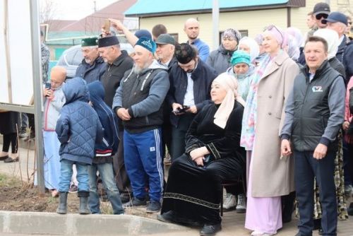 Яңа мәчеткә ай кую тантанасы