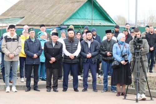 Яңа мәчеткә ай кую тантанасы
