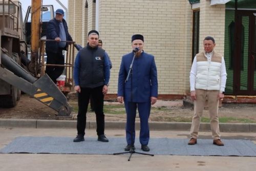 Яңа мәчеткә ай кую тантанасы