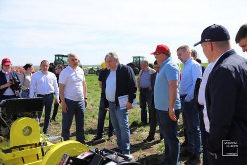 Мөслимгә эш визиты белән Татарстан Республикасы Рәисе Рөстәм Миңнеханов килде