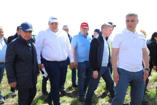 Мөслимгә эш визиты белән Татарстан Республикасы Рәисе Рөстәм Миңнеханов килде