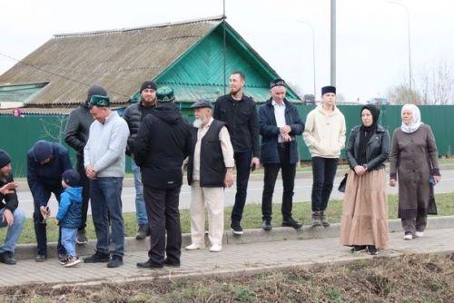 Яңа мәчеткә ай кую тантанасы