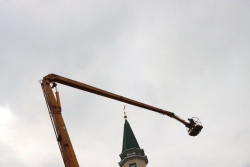 Яңа мәчеткә ай кую тантанасы