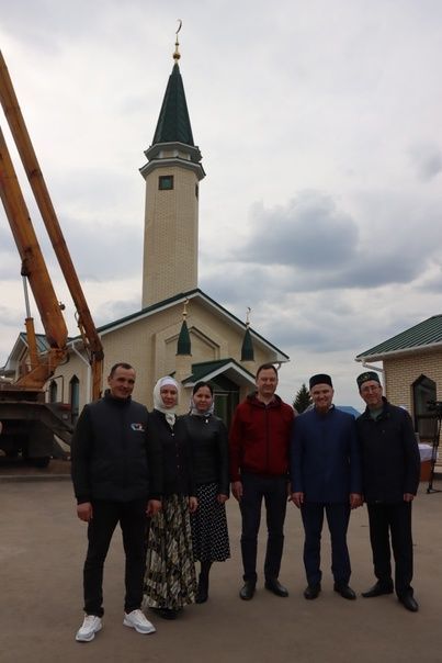 Яңа мәчеткә ай кую тантанасы