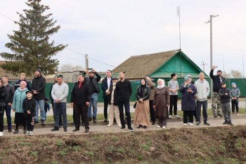 Яңа мәчеткә ай кую тантанасы