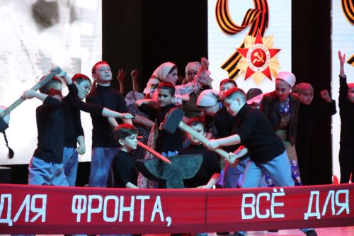 Җиңүнең 79 еллыгын бәйрәм итү мизгелләре
