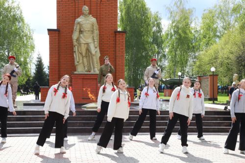 Җиңүнең 79 еллыгын бәйрәм итү мизгелләре