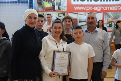 Спорт мәктәбендә чыгарылыш кичәсе