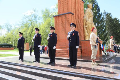 Җиңү көне Сугышчан һәм хезмәт даны мемориаль комплексында башланды