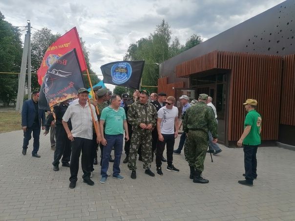 Митингта катнашканнар «Батырлар йорты»нда булдылар