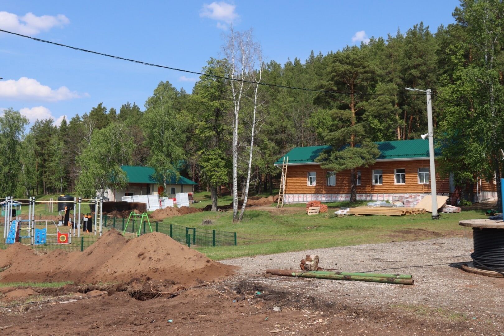 «Урман иле» ял һәм сәламәтләндерү лагерендә  капиталь ремонт