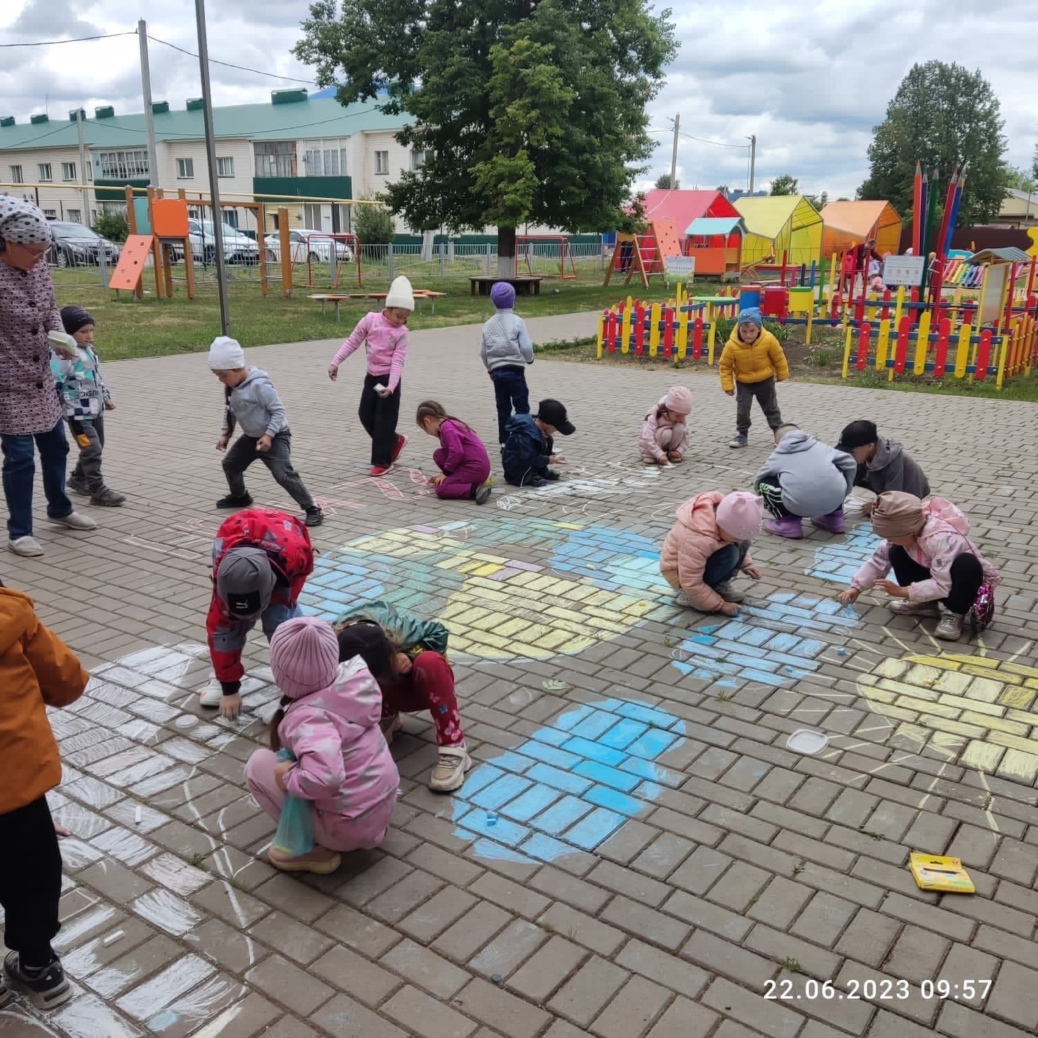 Балалар бакчасында Хәтер һәм кайгы көне