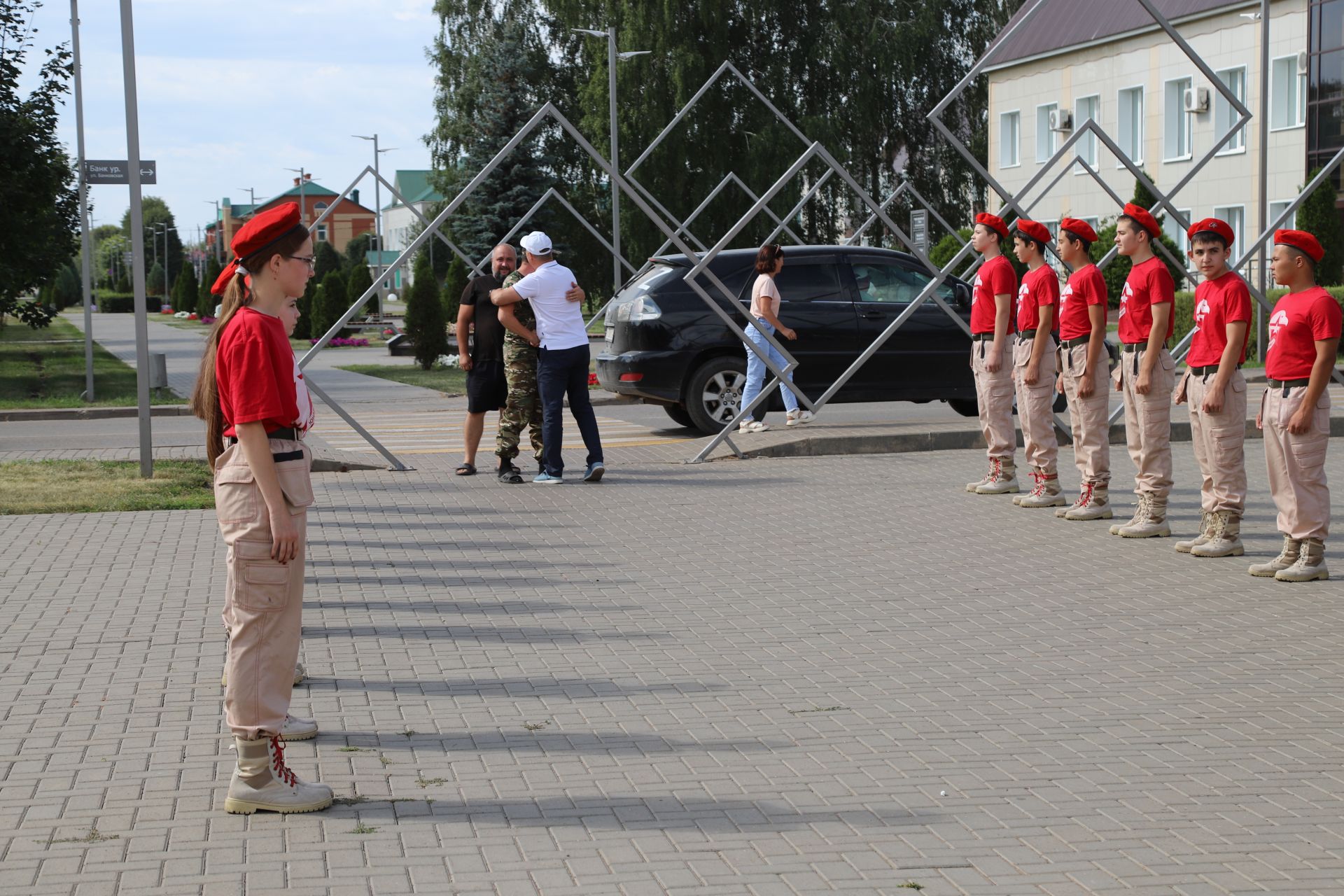 Райондашларны каршы алдылар (фоторепортаж)