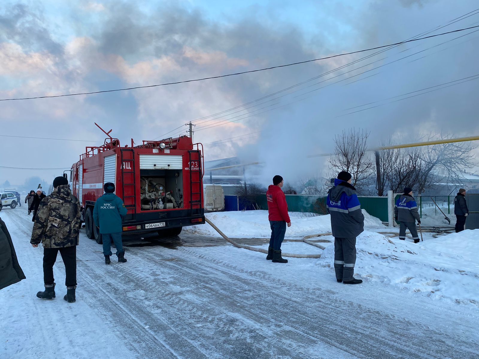 Мөслим авылында шәхси йортта янгын чыкты