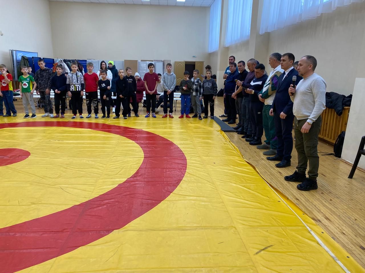 Малайлар һәм яшүсмерләр арасында көрәш буенча район беренчелеге узды