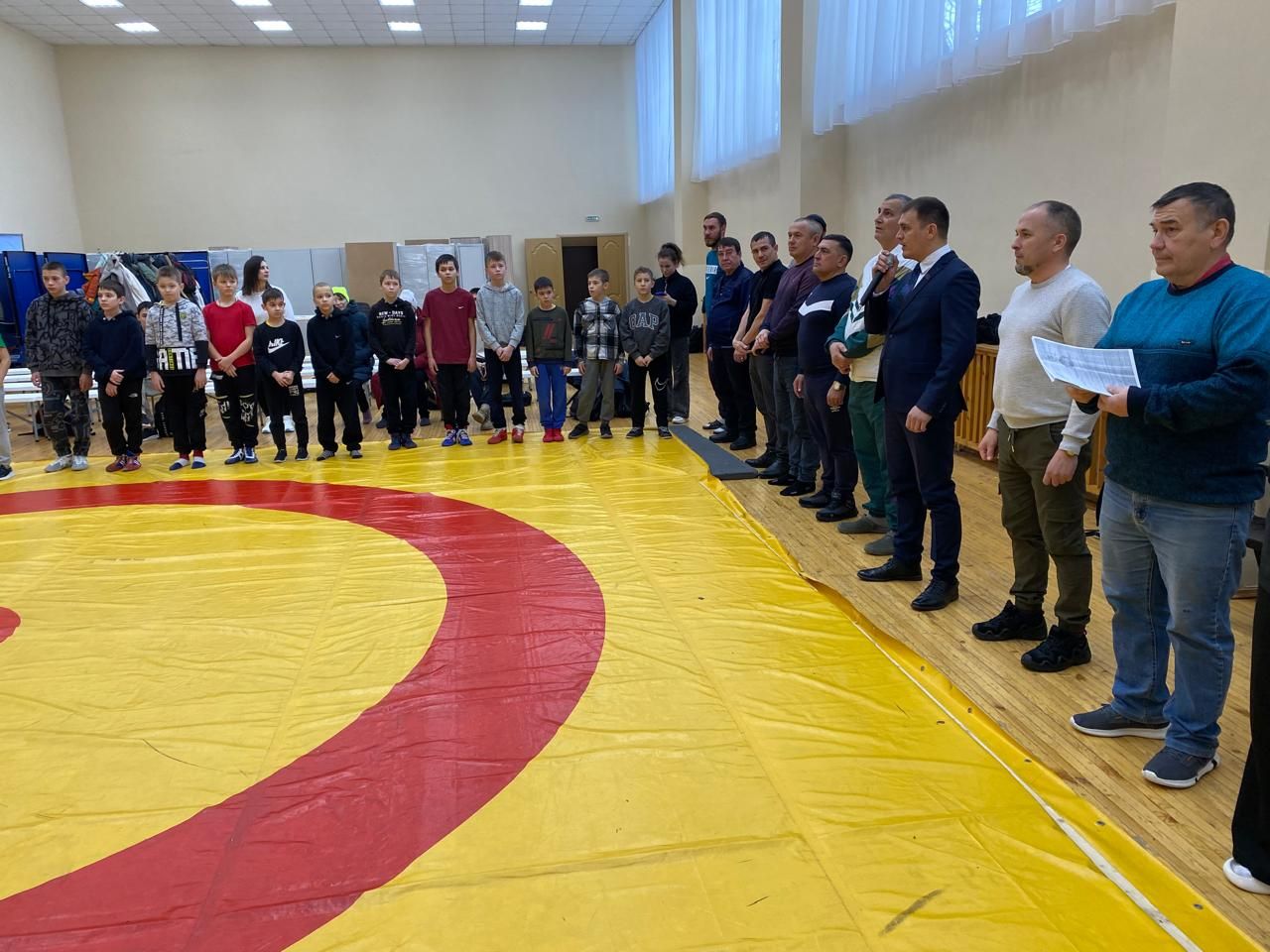 Малайлар һәм яшүсмерләр арасында көрәш буенча район беренчелеге узды