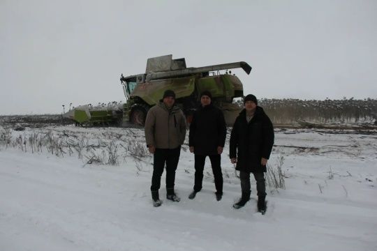 Районда урып-җыю кампаниясе төгәлләнеп килә