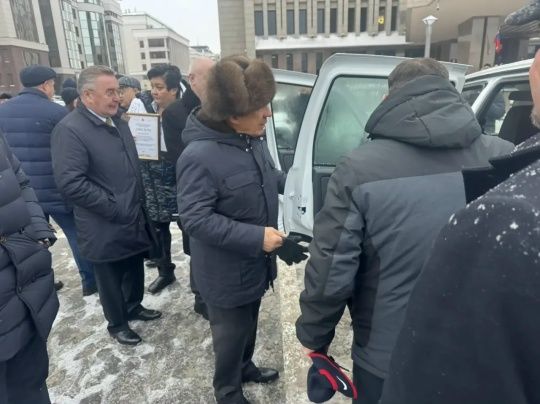 Мөслим авыл җирлекләре автомобильле булды