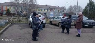 Мөслим лицее укучылары СПИДка каршы көрәш акциясендә катнаштылар