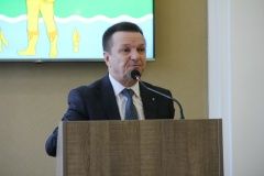 Район хакимиятенең актлар залында чираттагы киңәйтелгән киңәшмә узды