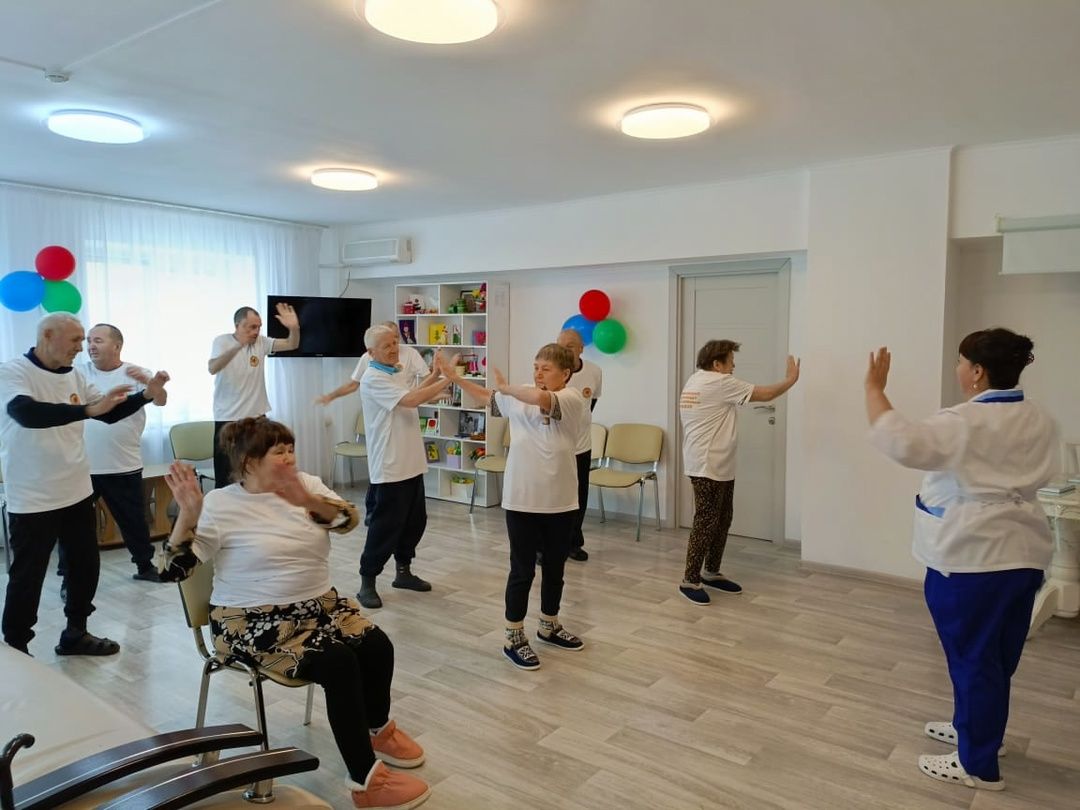 Мөслим картлар һәм инвалидлар интернат-йортында физкультура сәгатьләре уза
