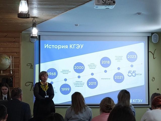 Г. Тукай исемендәге Мөслим урта мәктәбендә Казан дәүләт энергетика университеты һәм «Әлмәт электр челтәрләре» АҖнең Мөслим филиалы хезмәткәрләре катнашында районкүләм Ачык ишекләр көне үткәрелде.