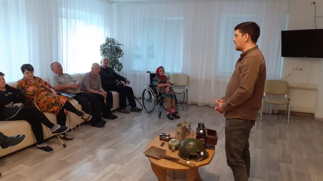 Мөслим өлкәннәр һәм инвалидлар интернат-йортында музей дәресе узды