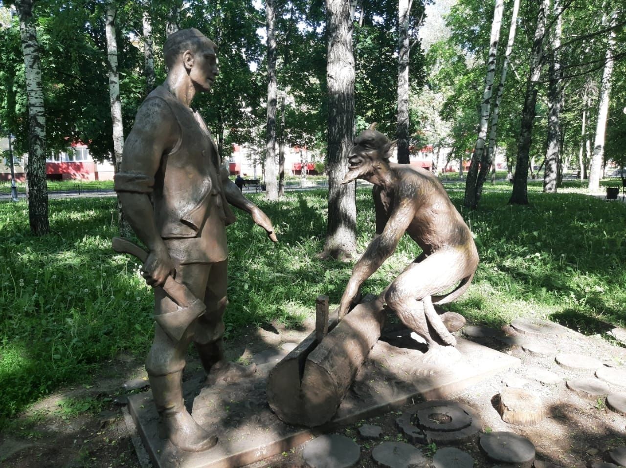 Укучылар Түбән Кама шәһәренә экскурсиягә барды