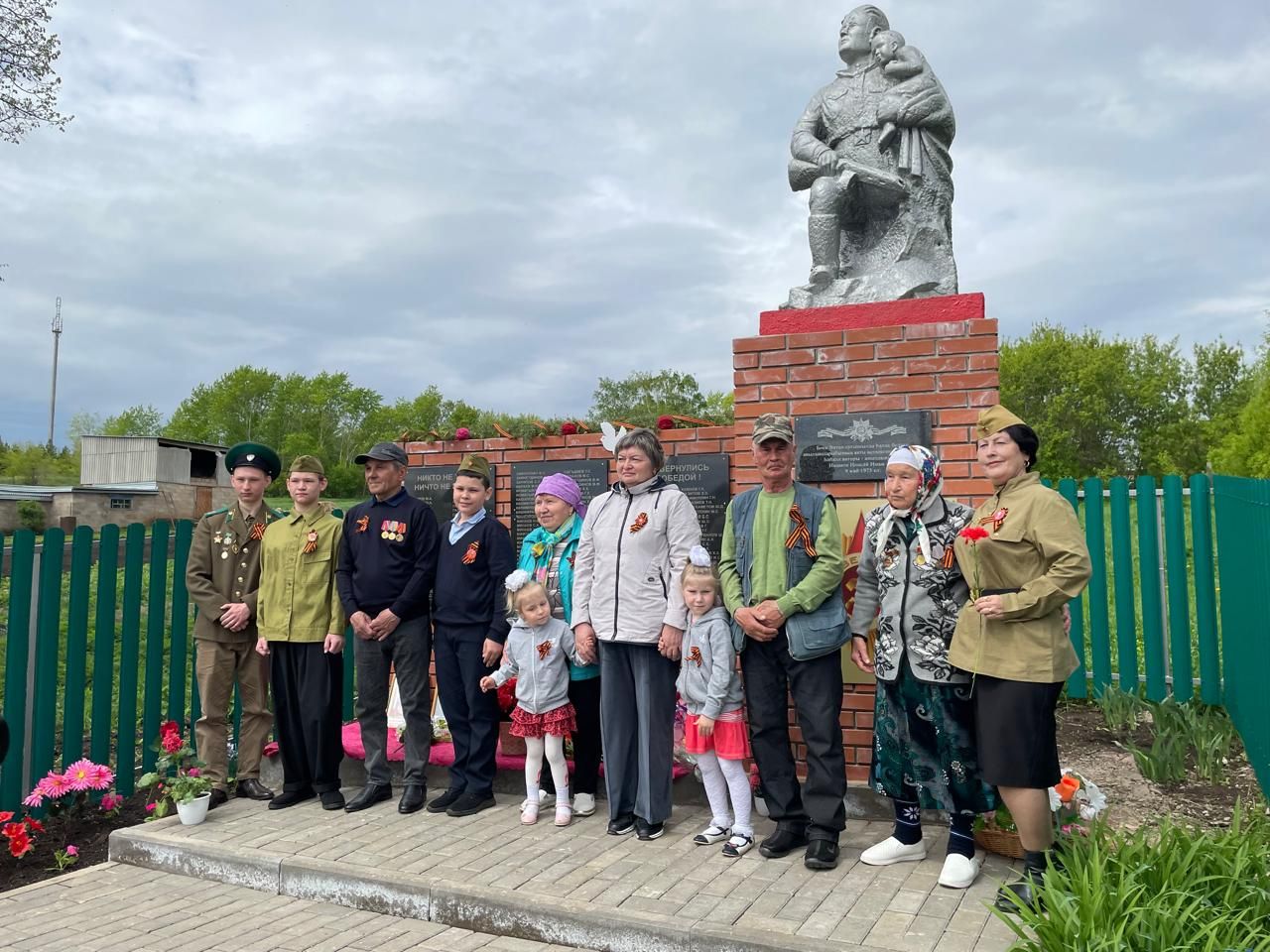 Бөек Җиңүнең 80 еллыгы уңаеннан бүген авылларда тантаналы чаралар үтте