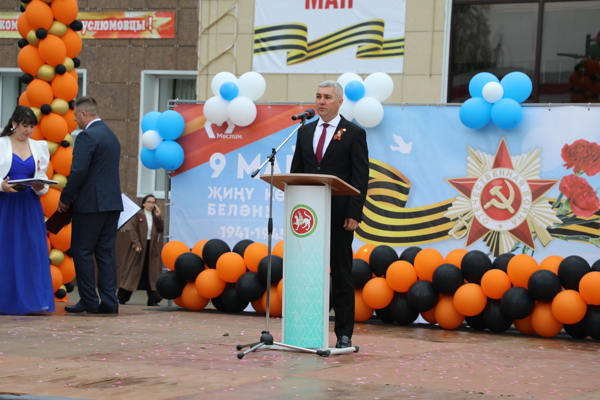Бүген Мөслимдә Бөек Җиңүнең 80 еллыгына багышланган бәйрәм чаралары уза