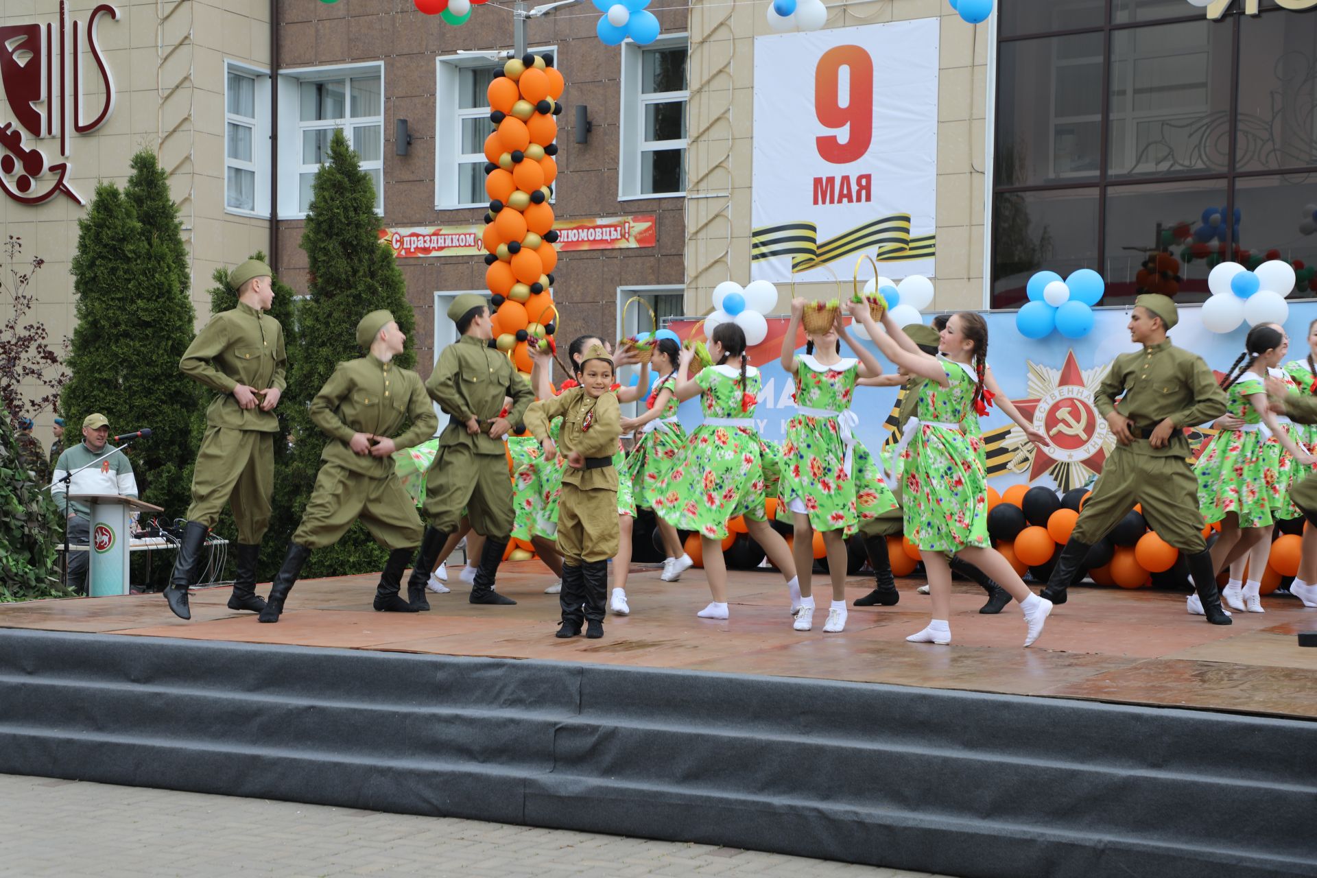 Бүген Мөслимдә Бөек Җиңүнең 80 еллыгына багышланган бәйрәм чаралары уза