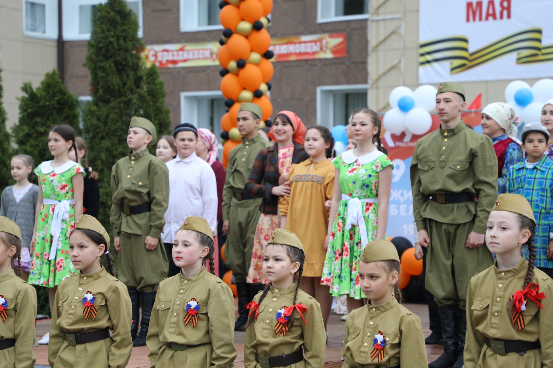 Бүген Мөслимдә Бөек Җиңүнең 80 еллыгына багышланган бәйрәм чаралары уза