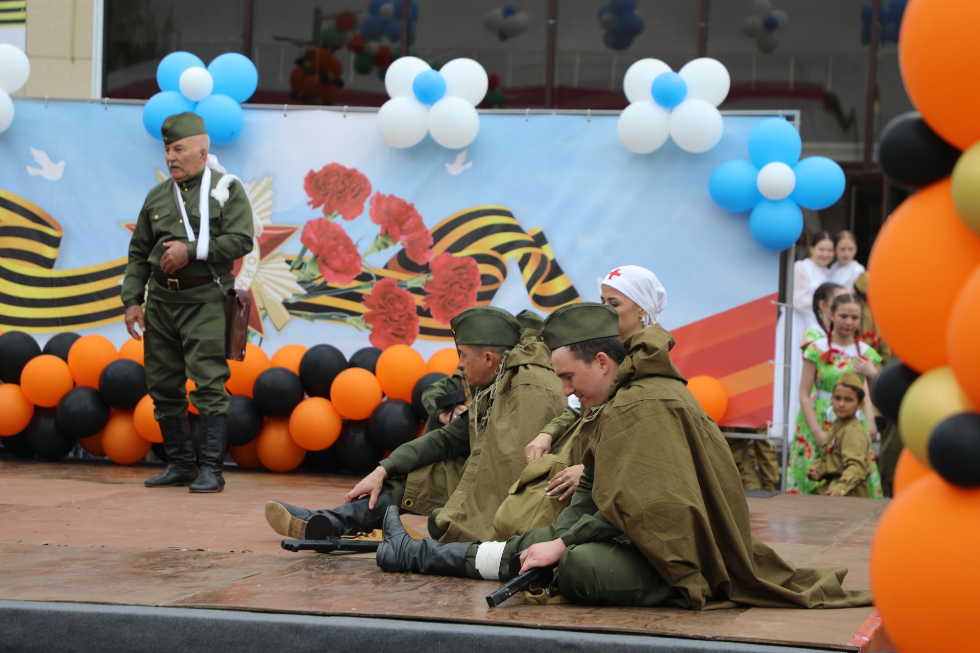 Бүген Мөслимдә Бөек Җиңүнең 80 еллыгына багышланган бәйрәм чаралары уза