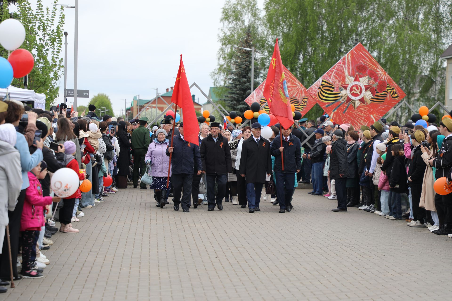 Бүген Мөслимдә Бөек Җиңүнең 80 еллыгына багышланган бәйрәм чаралары уза