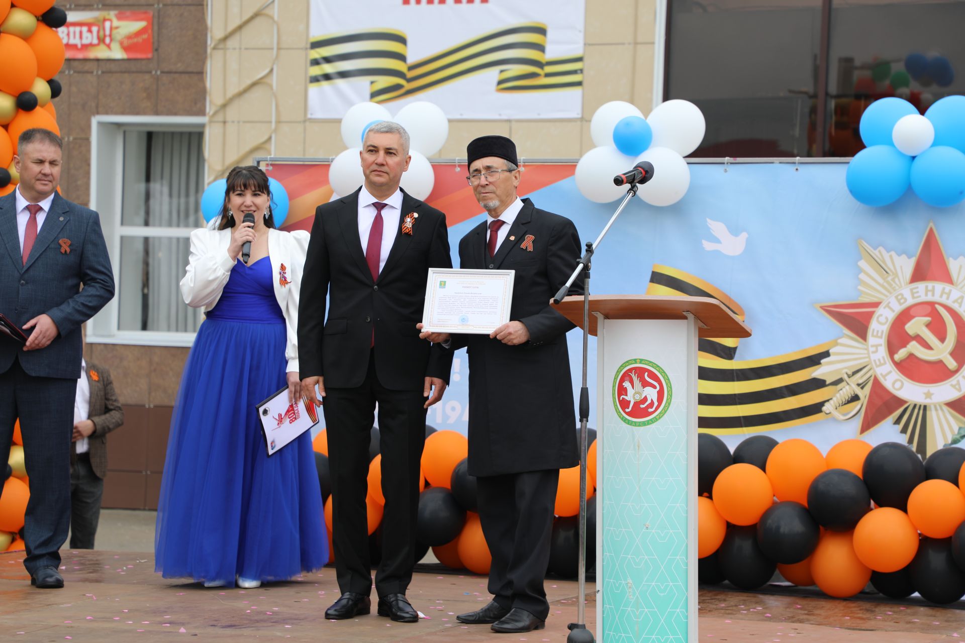 Бүген Мөслимдә Бөек Җиңүнең 80 еллыгына багышланган бәйрәм чаралары уза