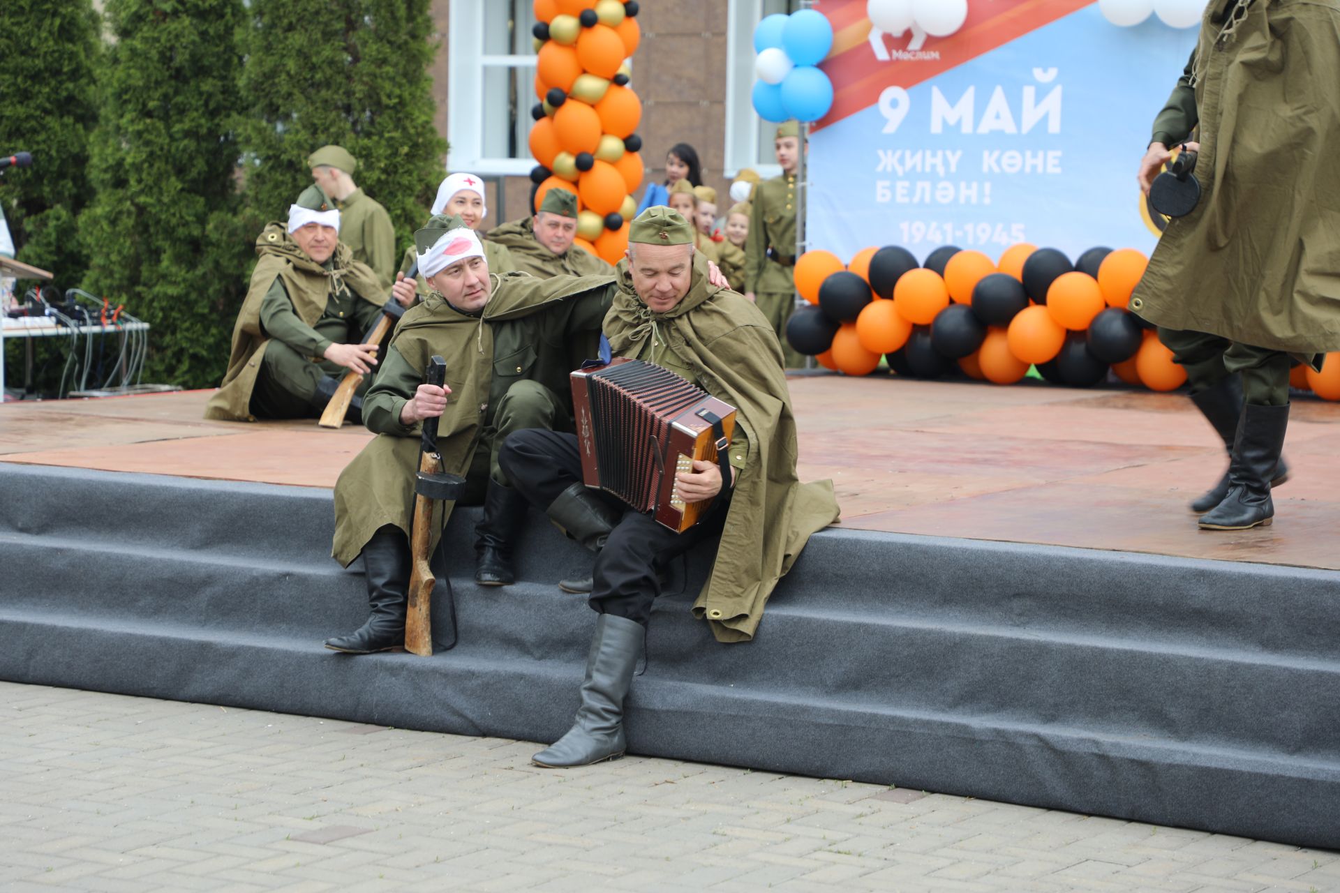 Бүген Мөслимдә Бөек Җиңүнең 80 еллыгына багышланган бәйрәм чаралары уза