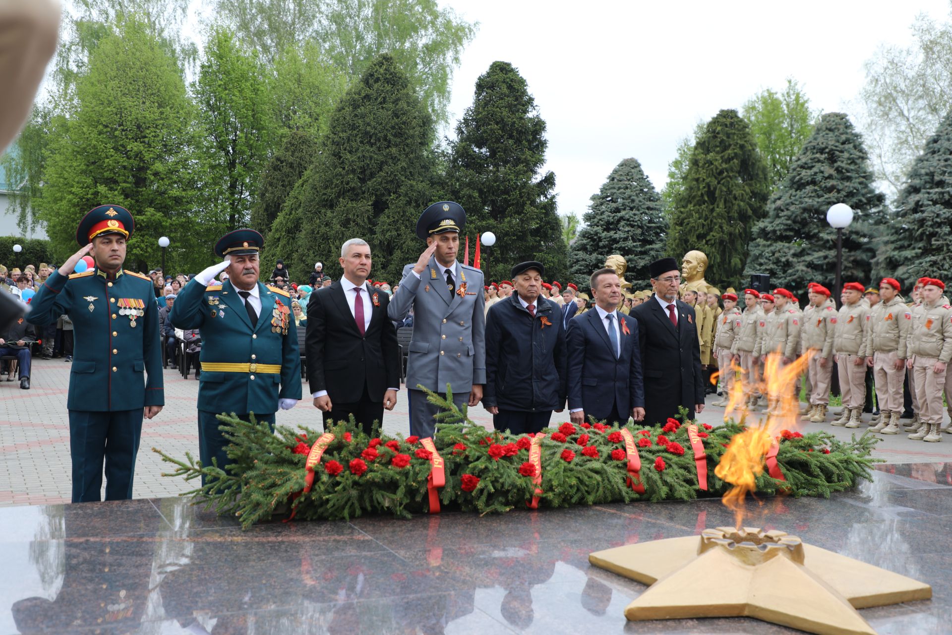 Бүген Мөслимдә Бөек Җиңүнең 80 еллыгына багышланган бәйрәм чаралары уза