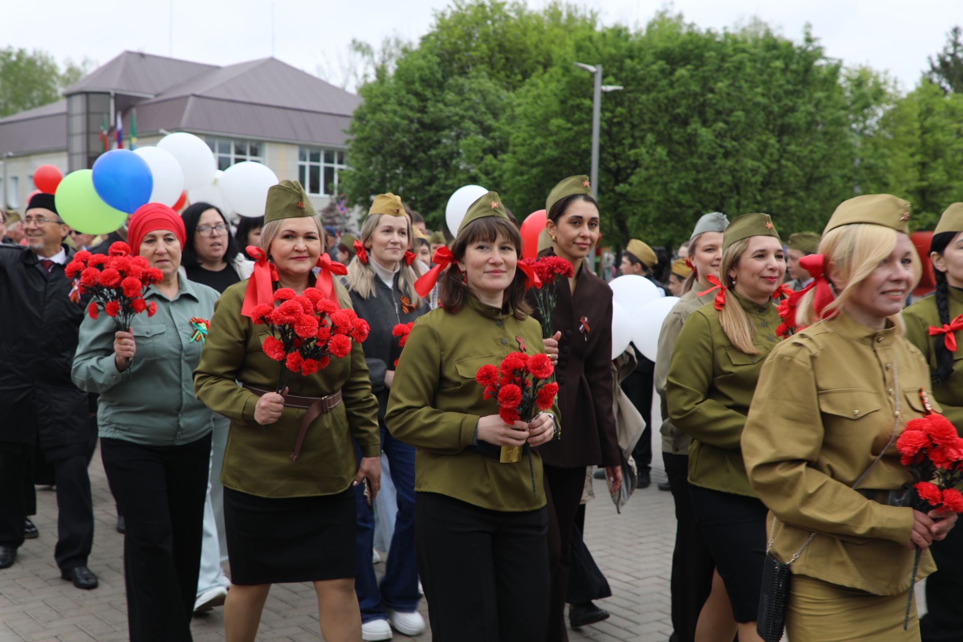 Бүген Мөслимдә Бөек Җиңүнең 80 еллыгына багышланган бәйрәм чаралары уза