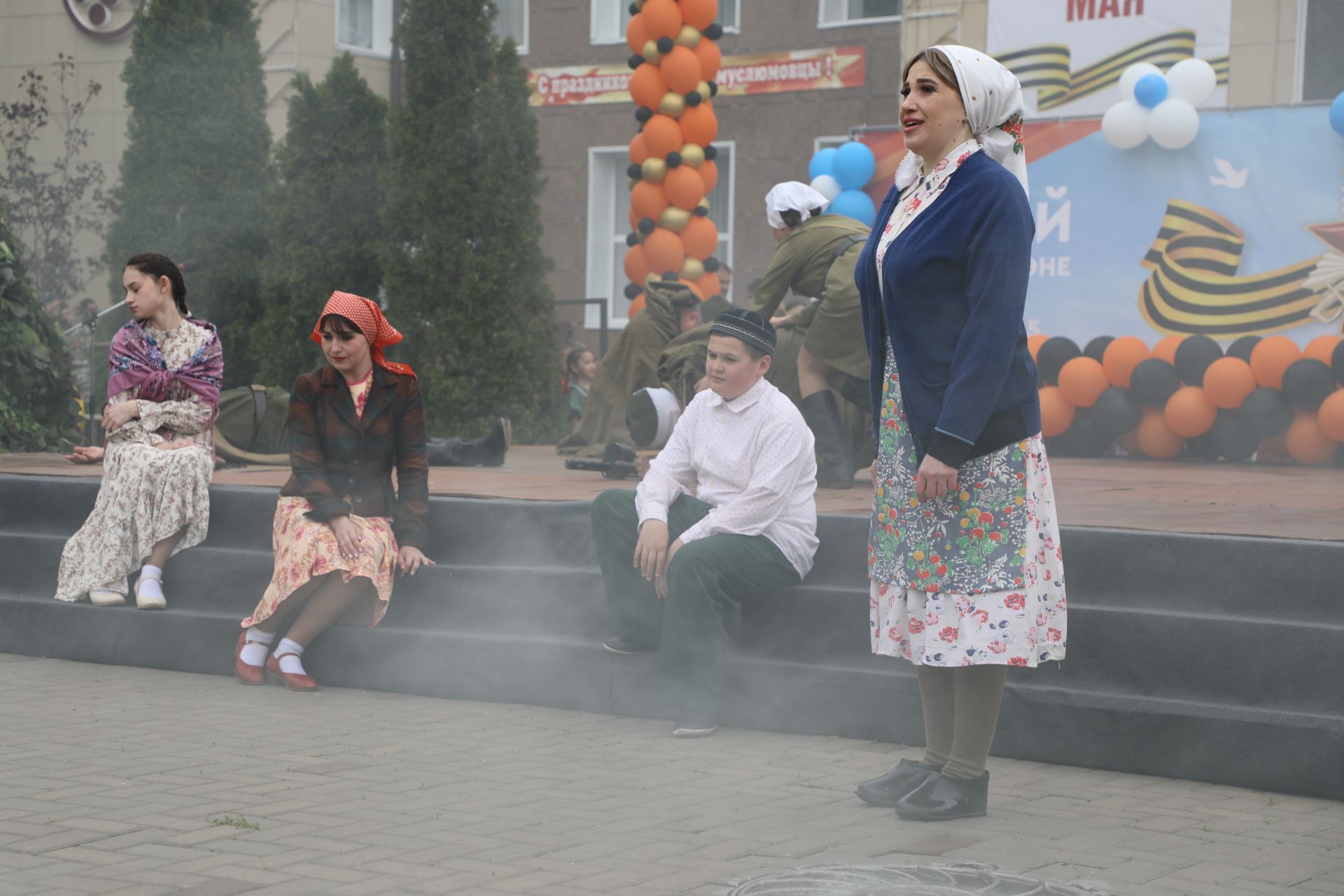 Бүген Мөслимдә Бөек Җиңүнең 80 еллыгына багышланган бәйрәм чаралары уза