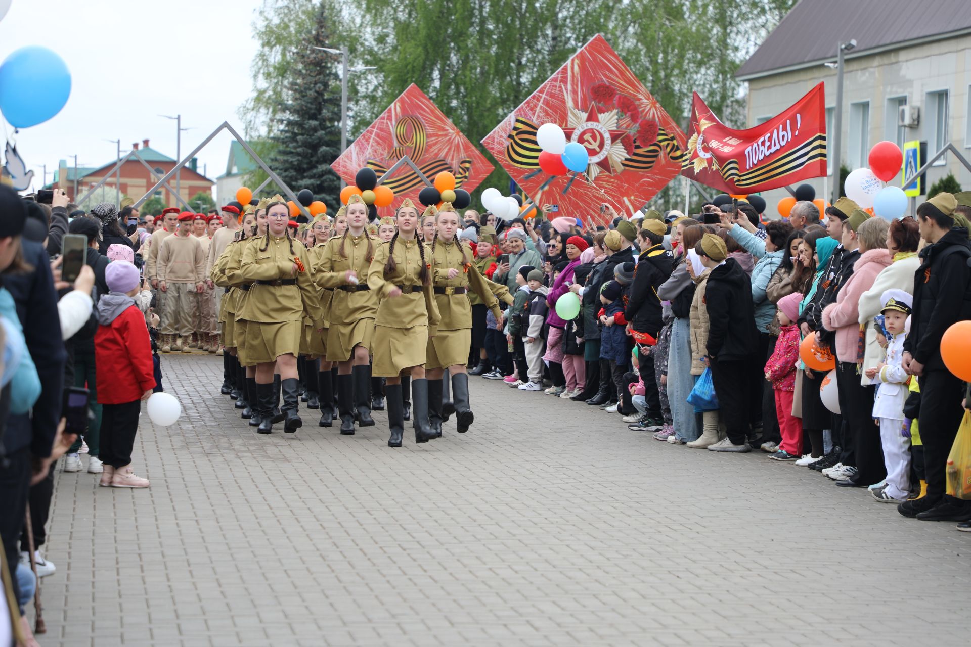 Бүген Мөслимдә Бөек Җиңүнең 80 еллыгына багышланган бәйрәм чаралары уза