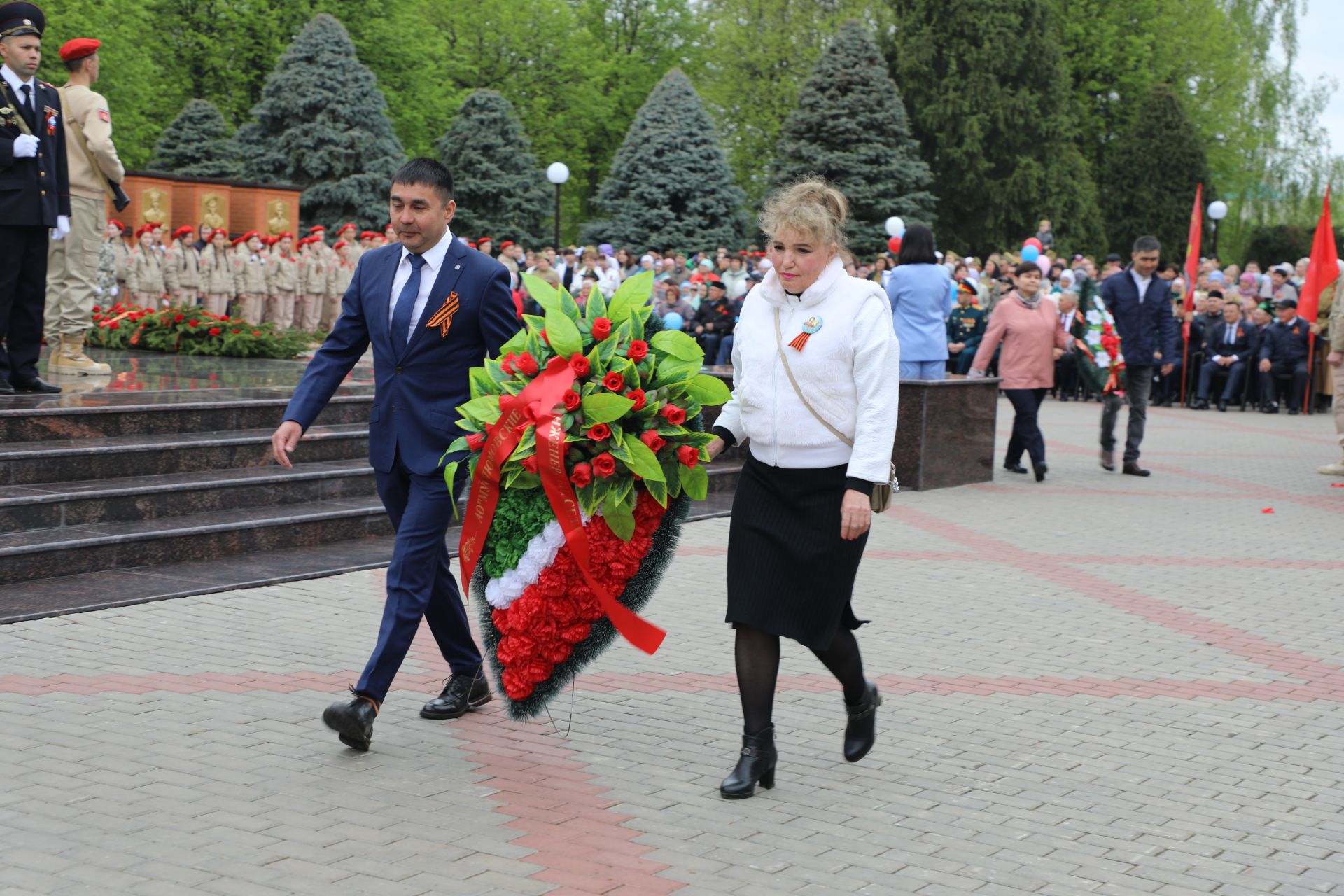 Бүген Мөслимдә Бөек Җиңүнең 80 еллыгына багышланган бәйрәм чаралары уза