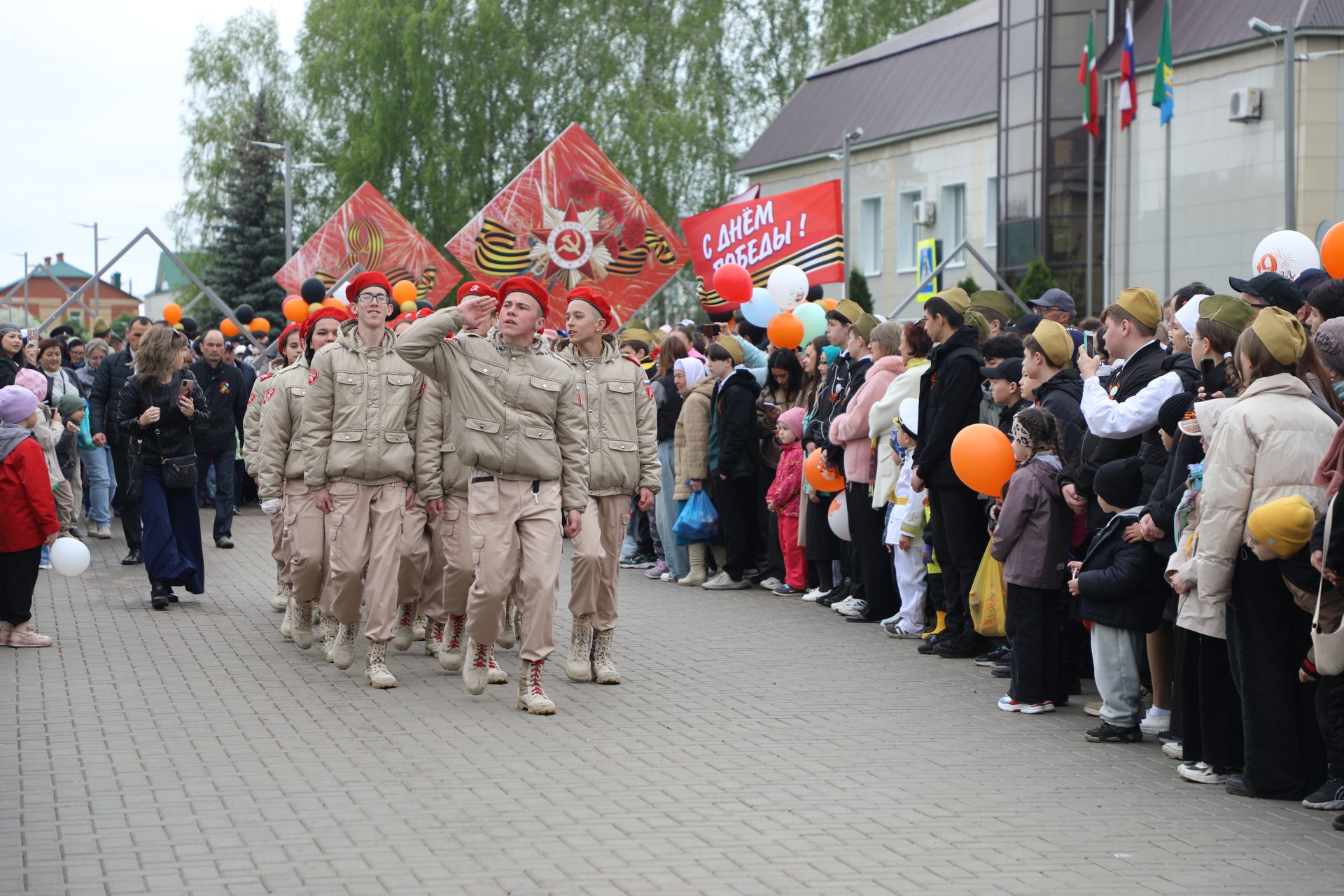 Бүген Мөслимдә Бөек Җиңүнең 80 еллыгына багышланган бәйрәм чаралары уза