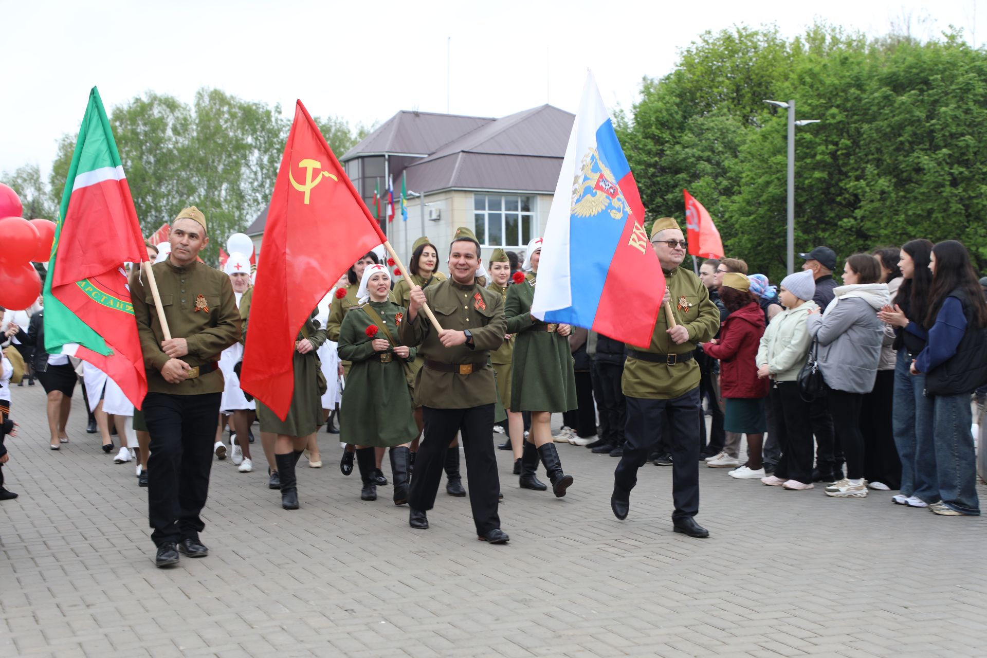 Бүген Мөслимдә Бөек Җиңүнең 80 еллыгына багышланган бәйрәм чаралары уза
