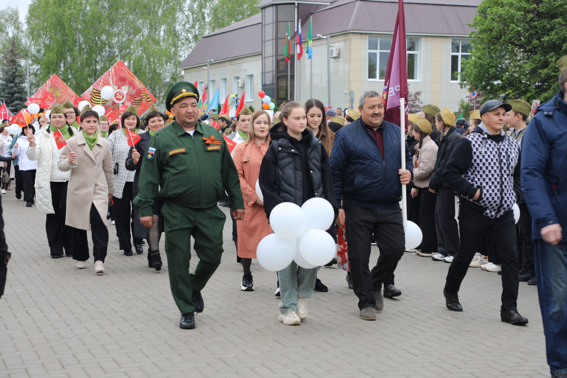 Бүген Мөслимдә Бөек Җиңүнең 80 еллыгына багышланган бәйрәм чаралары уза