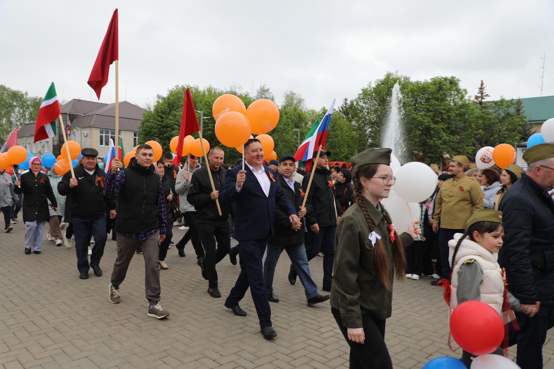 Бүген Мөслимдә Бөек Җиңүнең 80 еллыгына багышланган бәйрәм чаралары уза