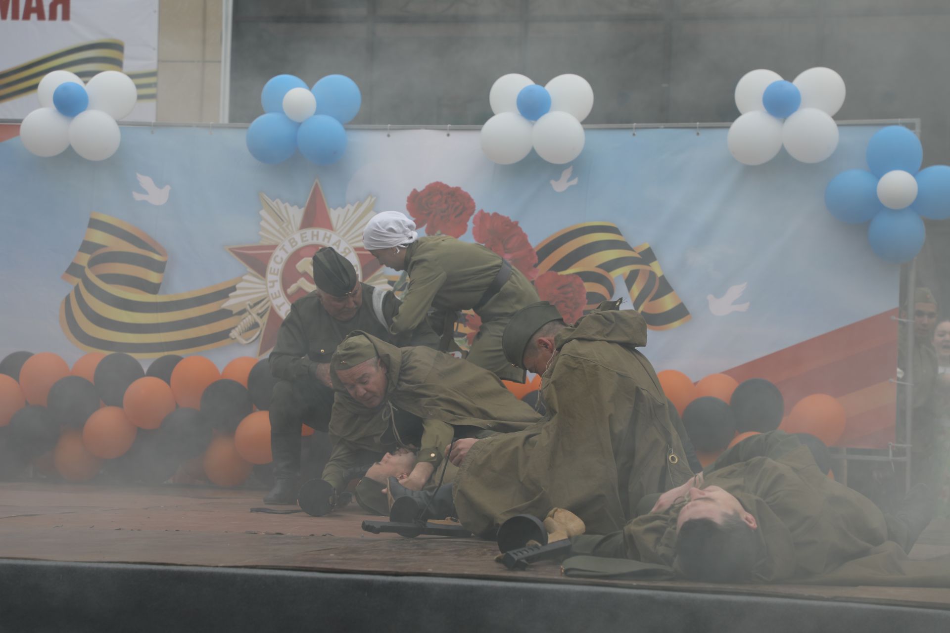 Бүген Мөслимдә Бөек Җиңүнең 80 еллыгына багышланган бәйрәм чаралары уза